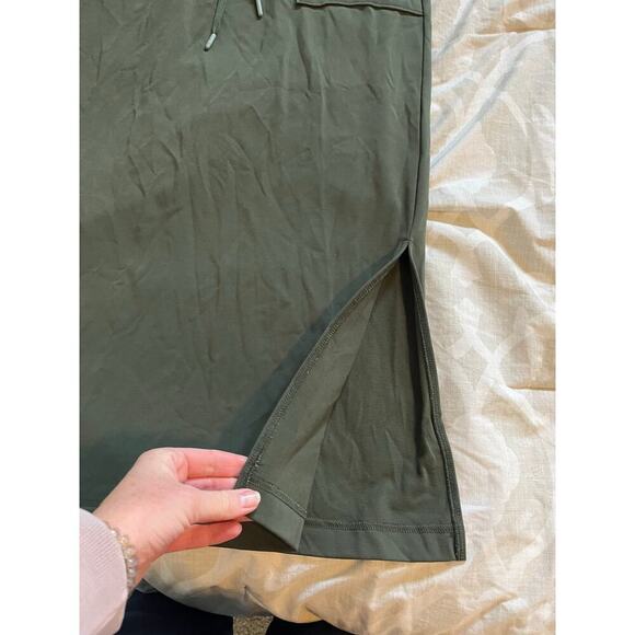 Women's Brushed Bamboo
Patch Pocket Midi Skirt green xs - Picture 9 of 13